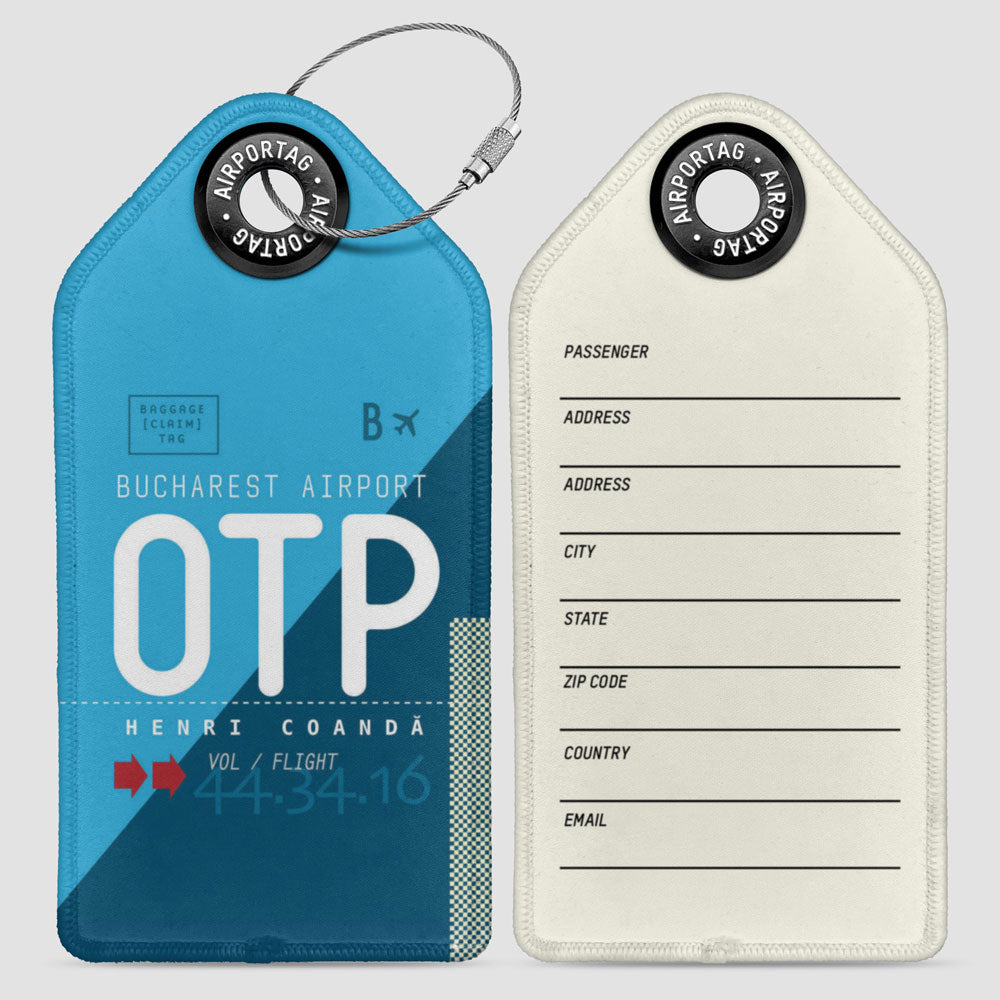 OTP - Étiquette de bagage