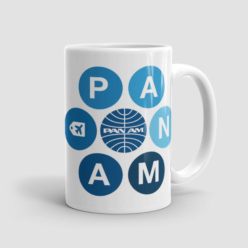 Pan Am Circles - Mug