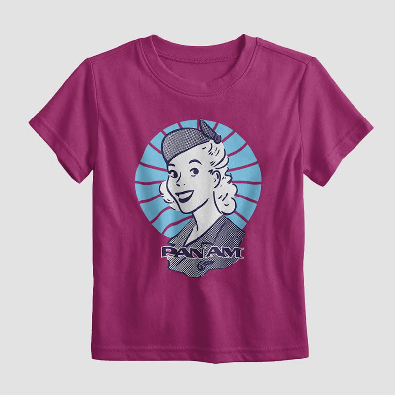 Pan Am Flight Attendant - Kids T-Shirt