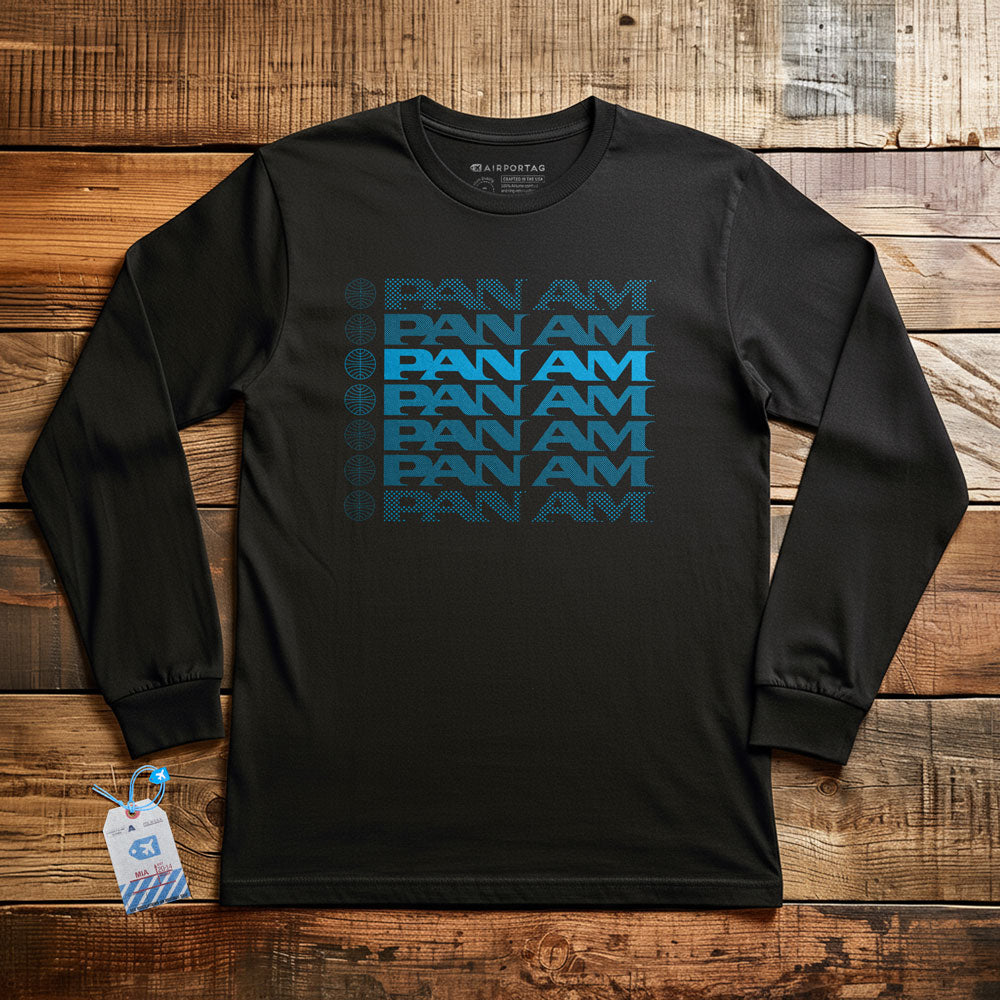 Pan Am Fading - Long Sleeve T-Shirt