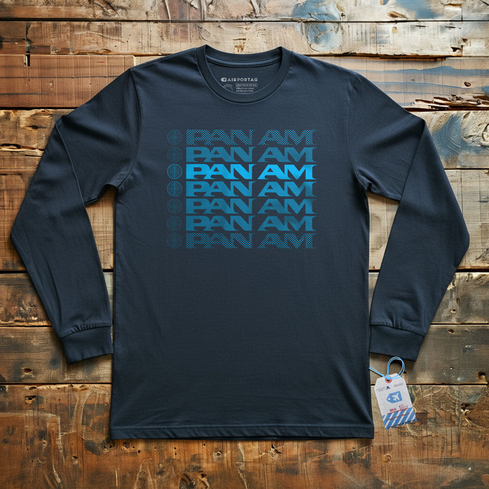Pan Am Fading - Long Sleeve T-Shirt