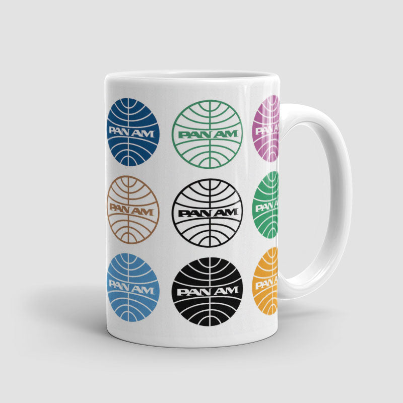 Pan Am Globes - Mug