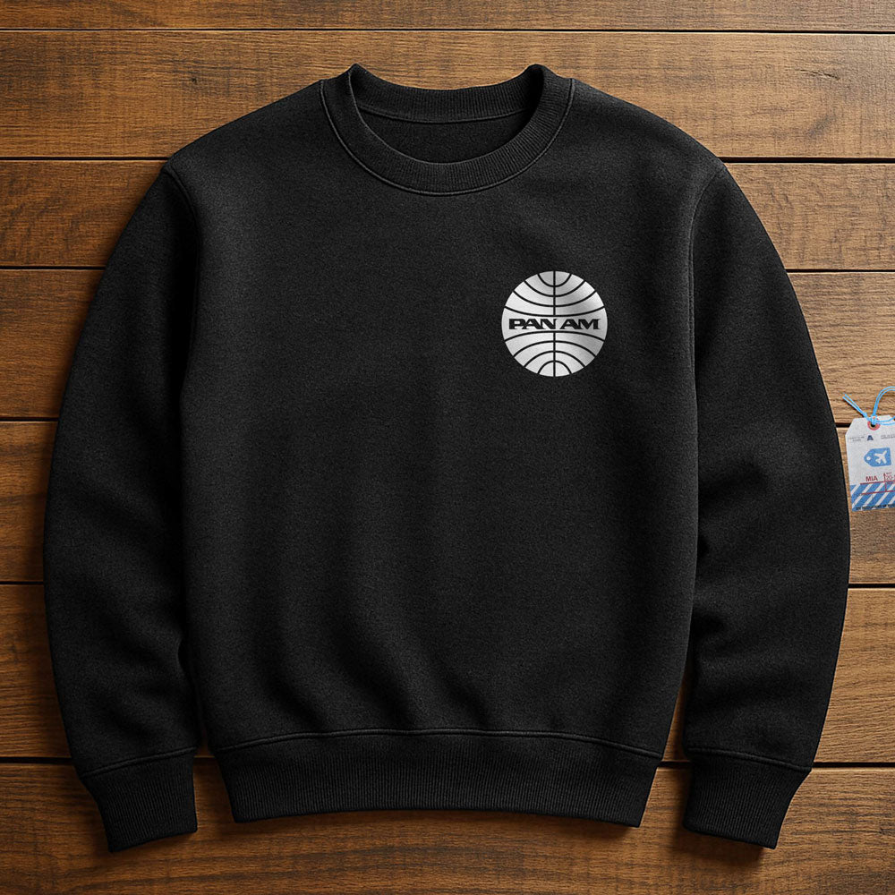 Pan Am Logo Pocket - Sweatshirt