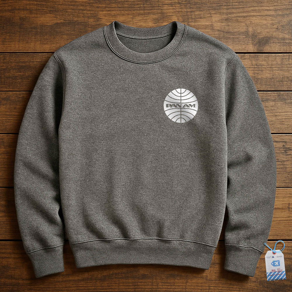Pan Am Logo Pocket - Sweatshirt