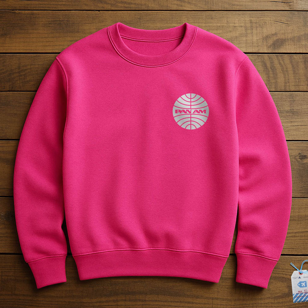 Pan Am Logo Pocket - Sweatshirt