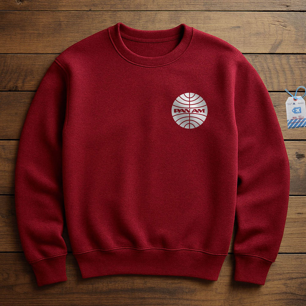 Pan Am Logo Pocket - Sweatshirt