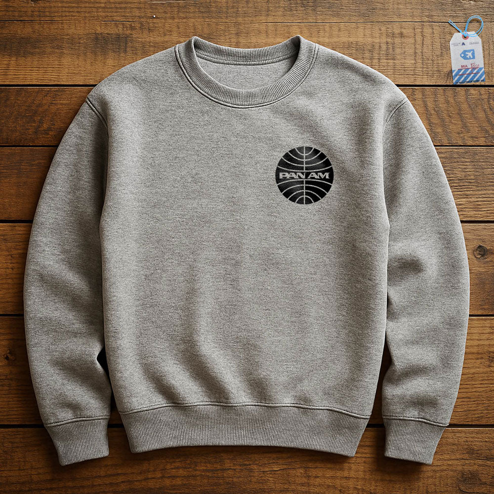 Pan Am Logo Pocket - Sweatshirt