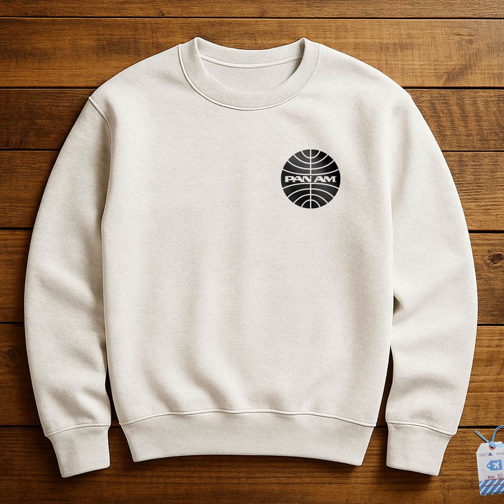 Pan Am Logo Pocket - Sweatshirt