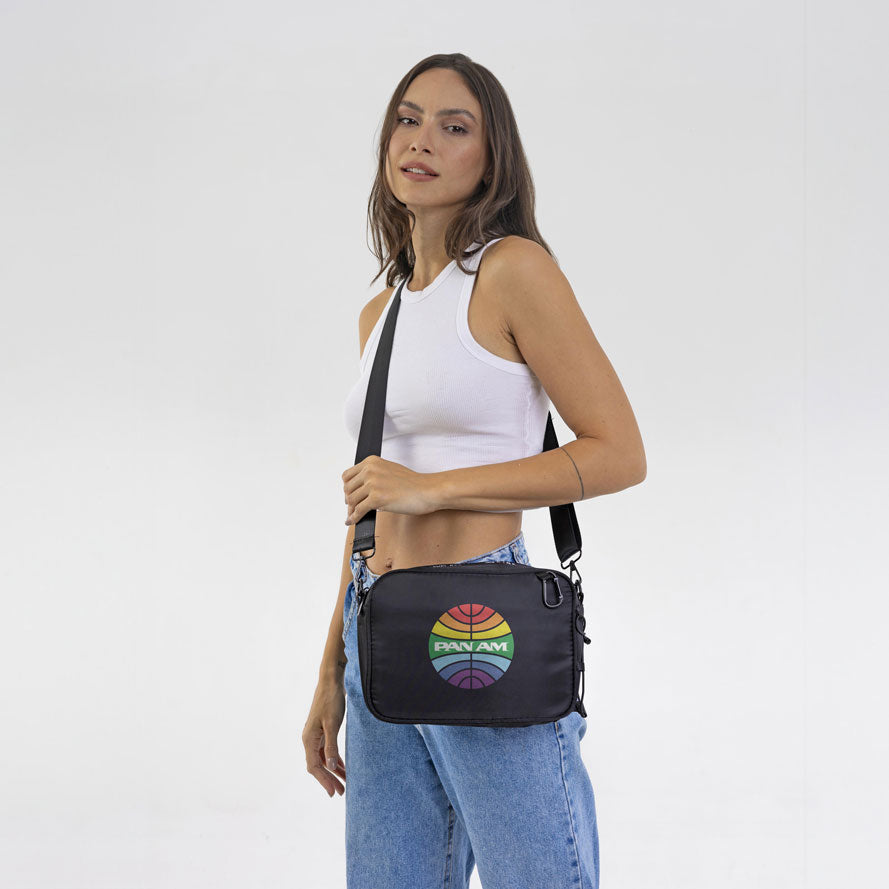 Pan Am Logo Rainbow - Travel Bag