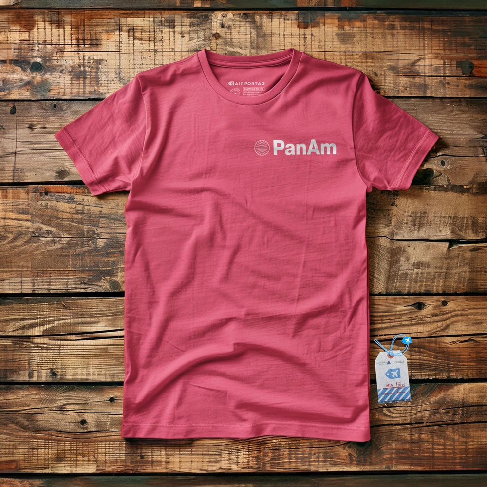 Pan Am Long Logo - T-Shirt