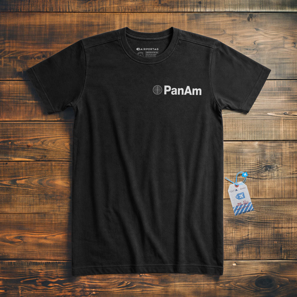 Pan Am Long Logo - T-Shirt