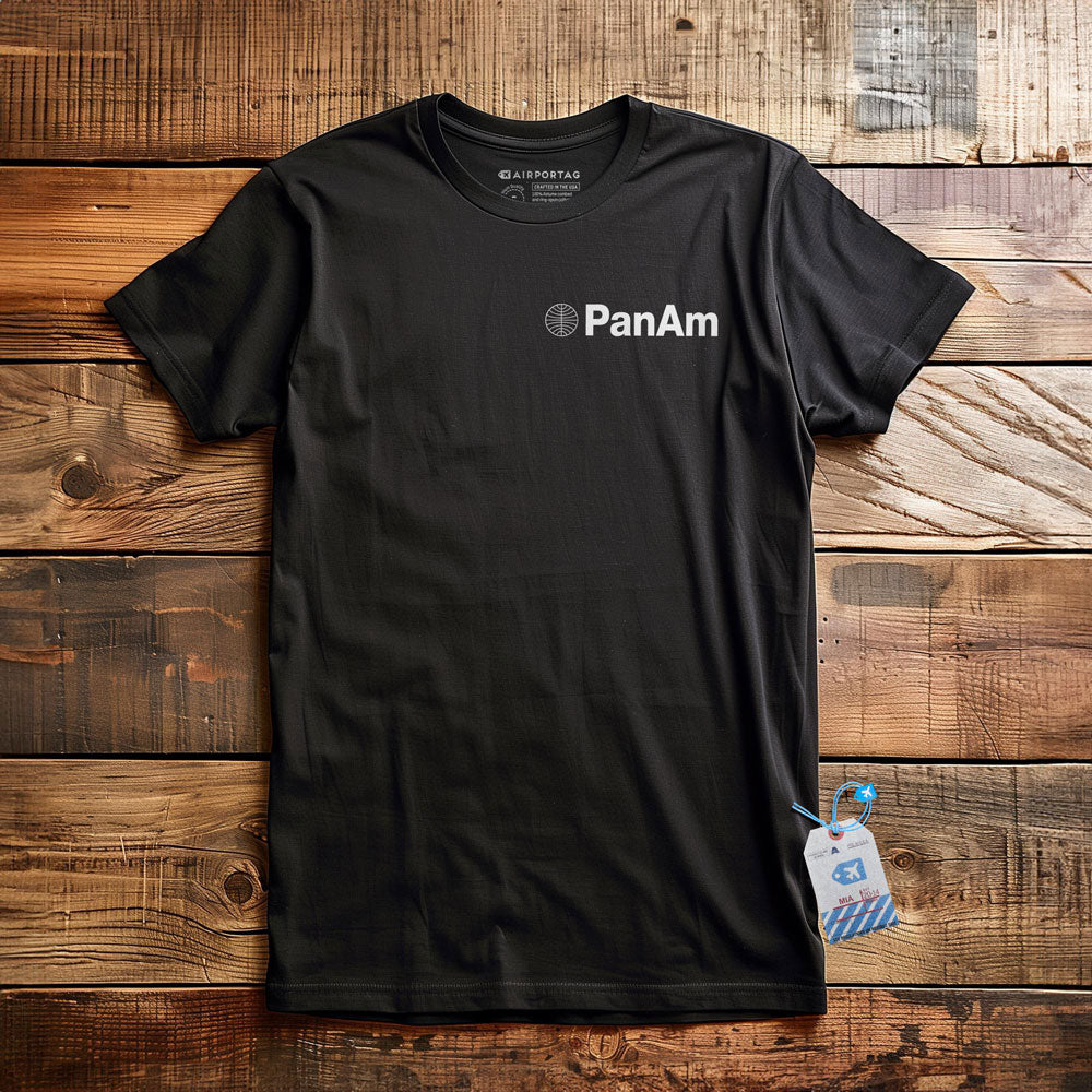 Pan Am Long Logo - T-Shirt