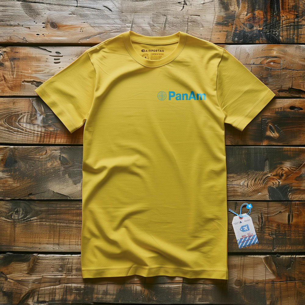 Pan Am Long Logo - T-Shirt