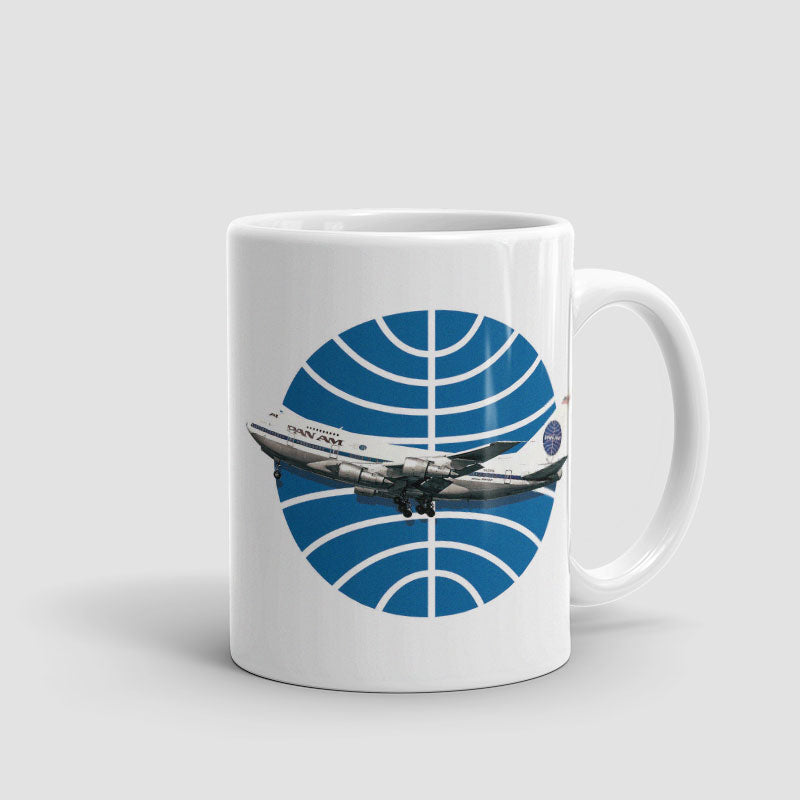 Pan Am Plane Logo - Mug