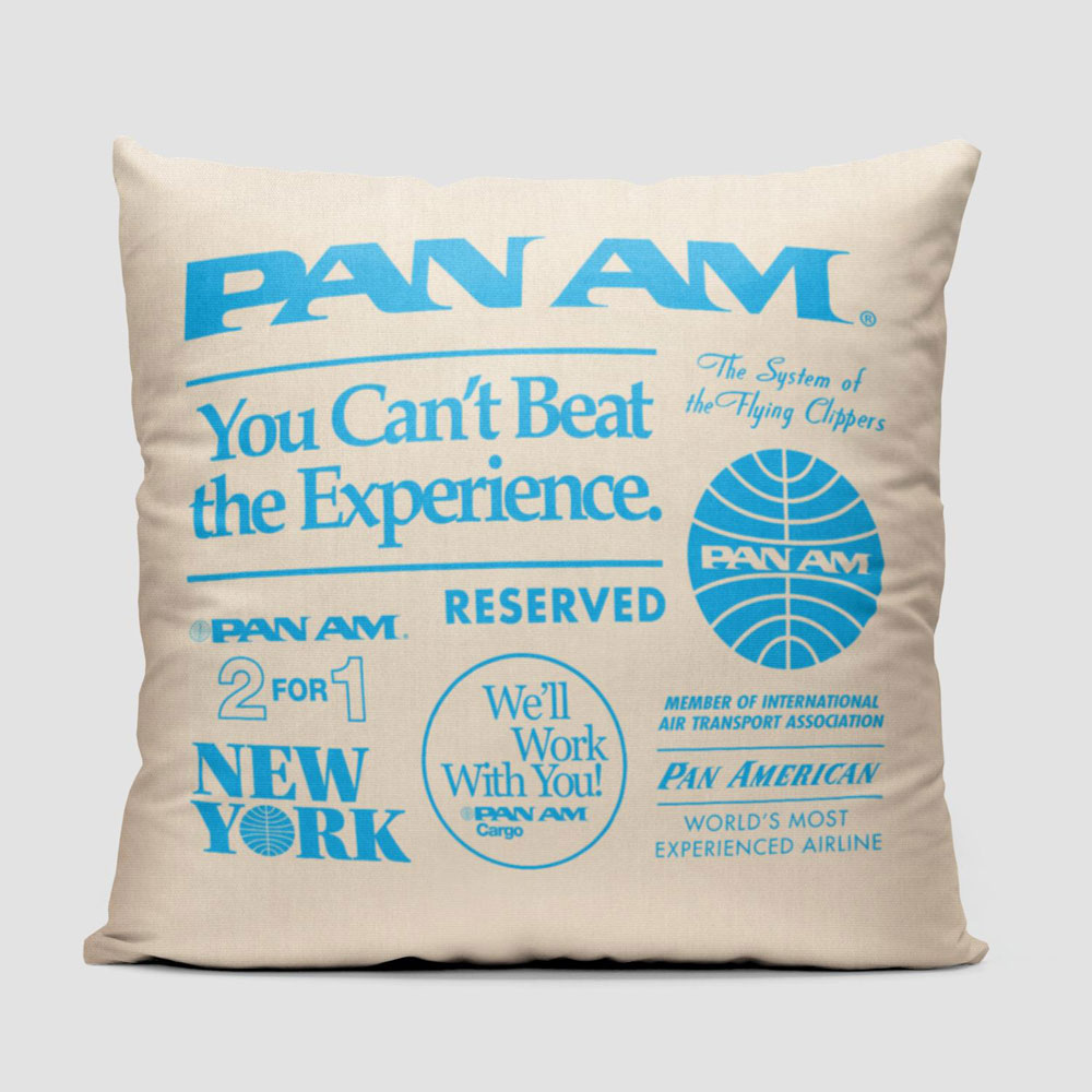Pan Am Reserved - Throw Pillow