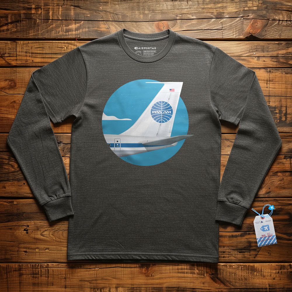 Pan Am Tailplane - Long Sleeve T-Shirt