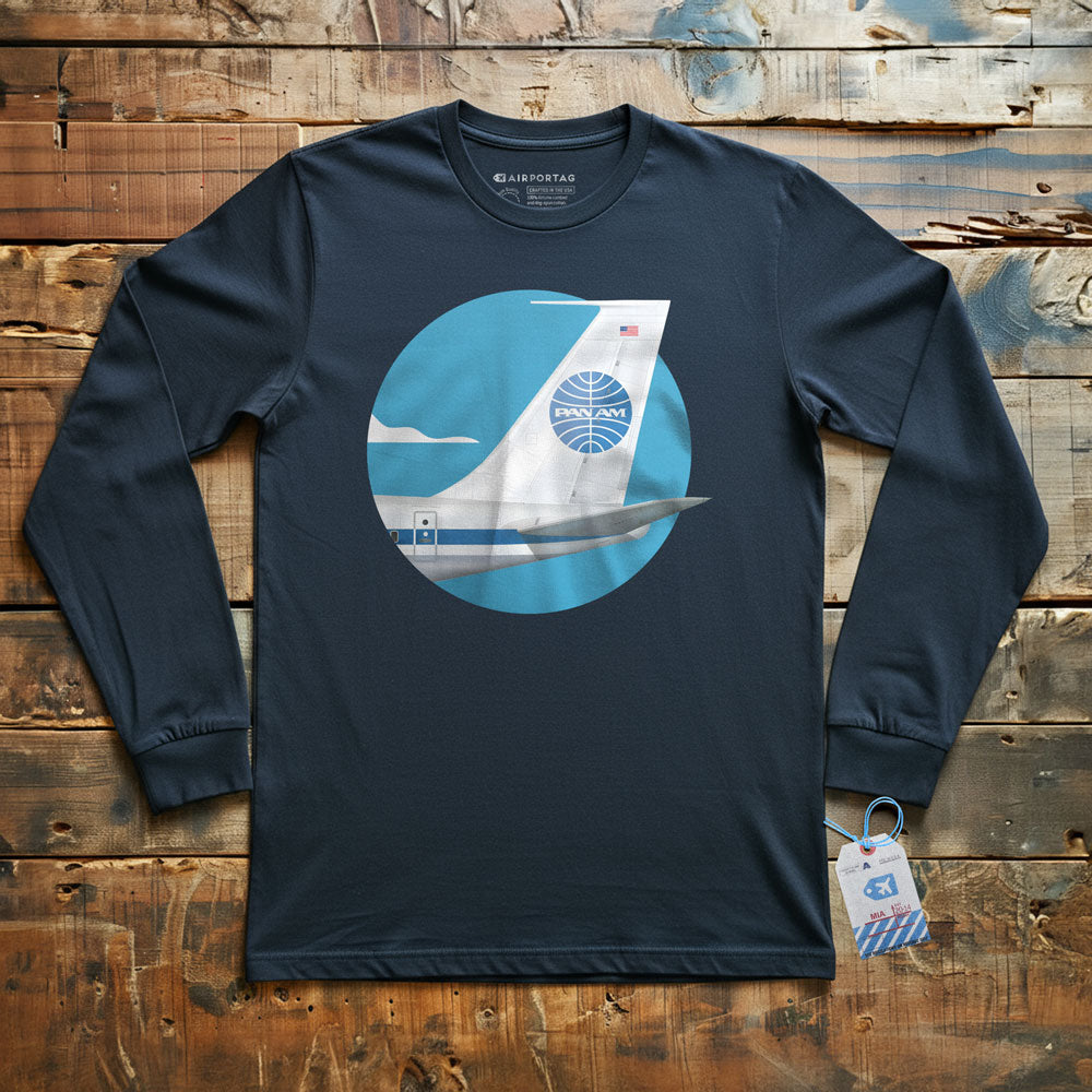 Pan Am Tailplane - Long Sleeve T-Shirt
