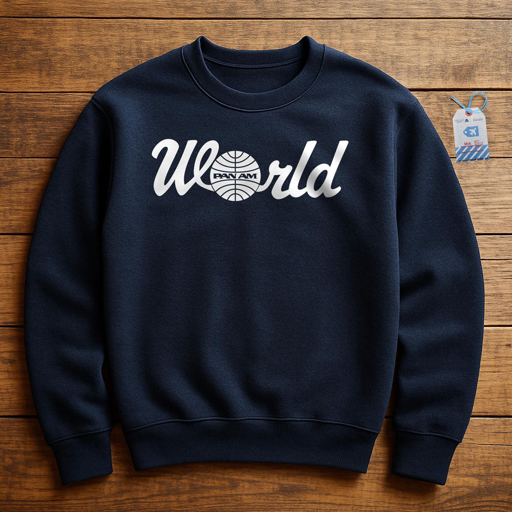 Pan Am World - Sweatshirt - Navy