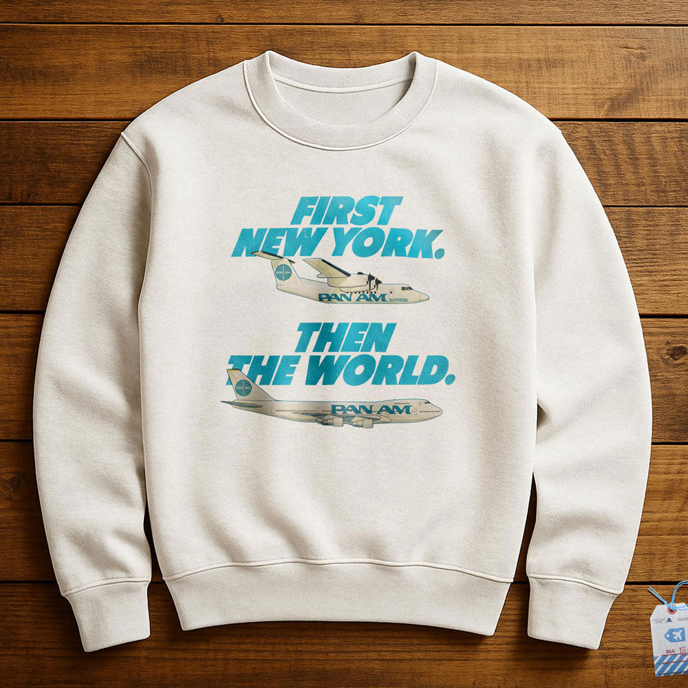 Pan Am First NY - Sweatshirt - White
