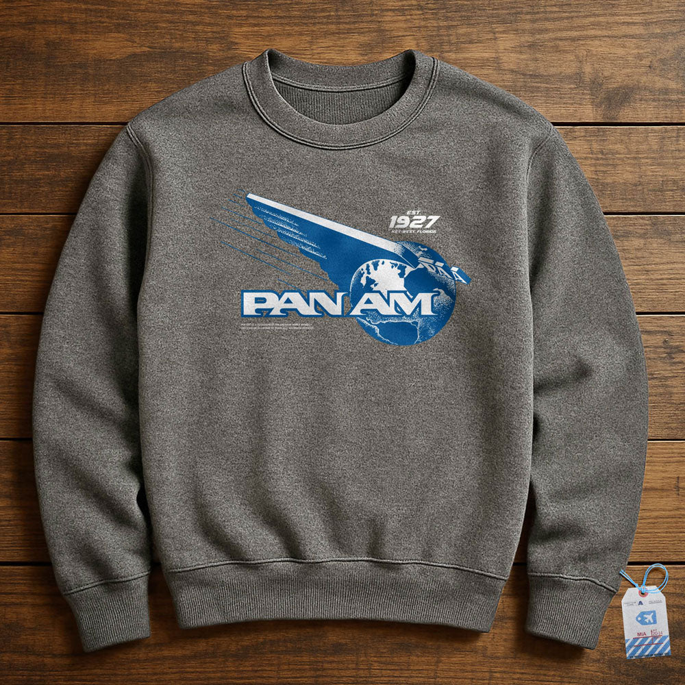 Pan Am Globe Logo - Sweatshirt