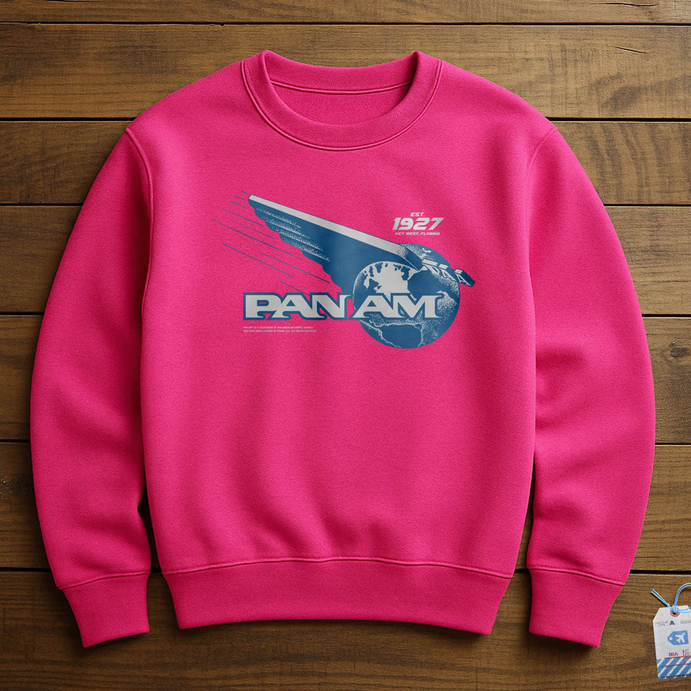 Pan Am Globe Logo - Sweatshirt