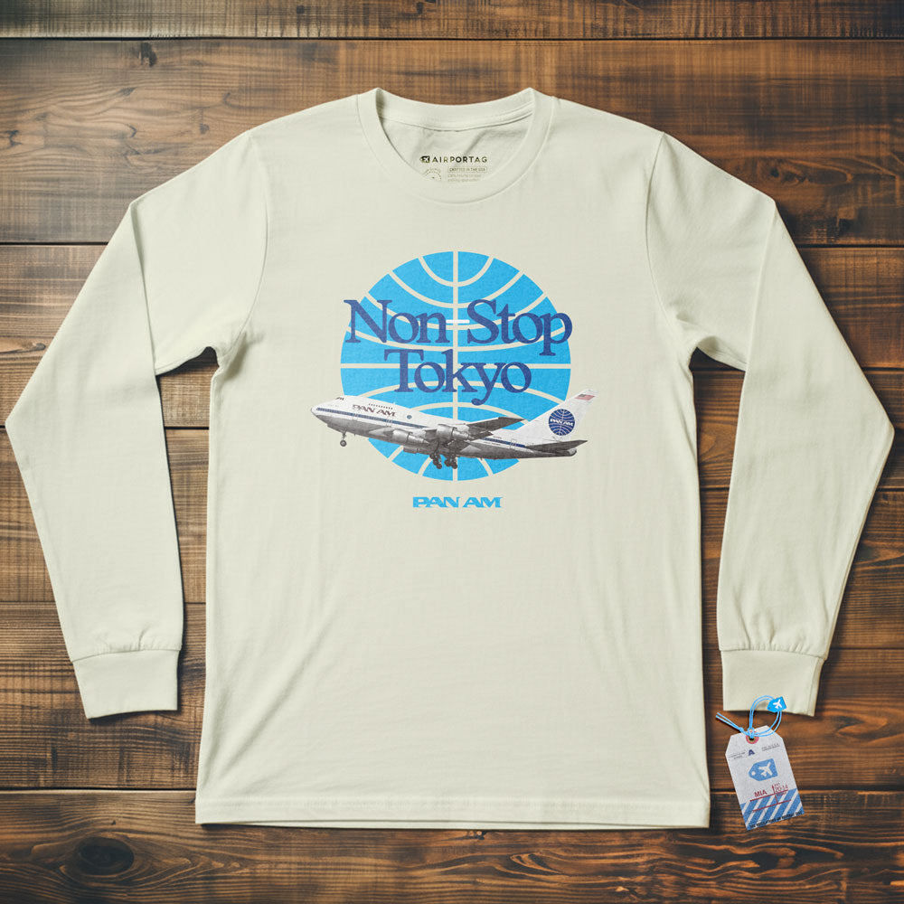 Pan Am Non Stop Tokyo - Long Sleeve T-Shirt