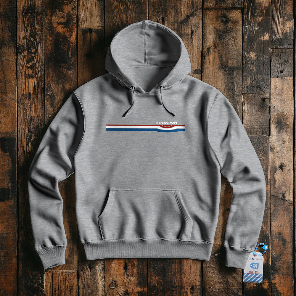 Pan Am Retro Stripe - Pullover Hoodie - Open Box