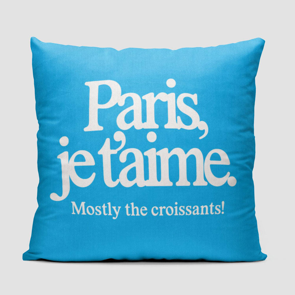Paris je t'aime - Throw Pillow