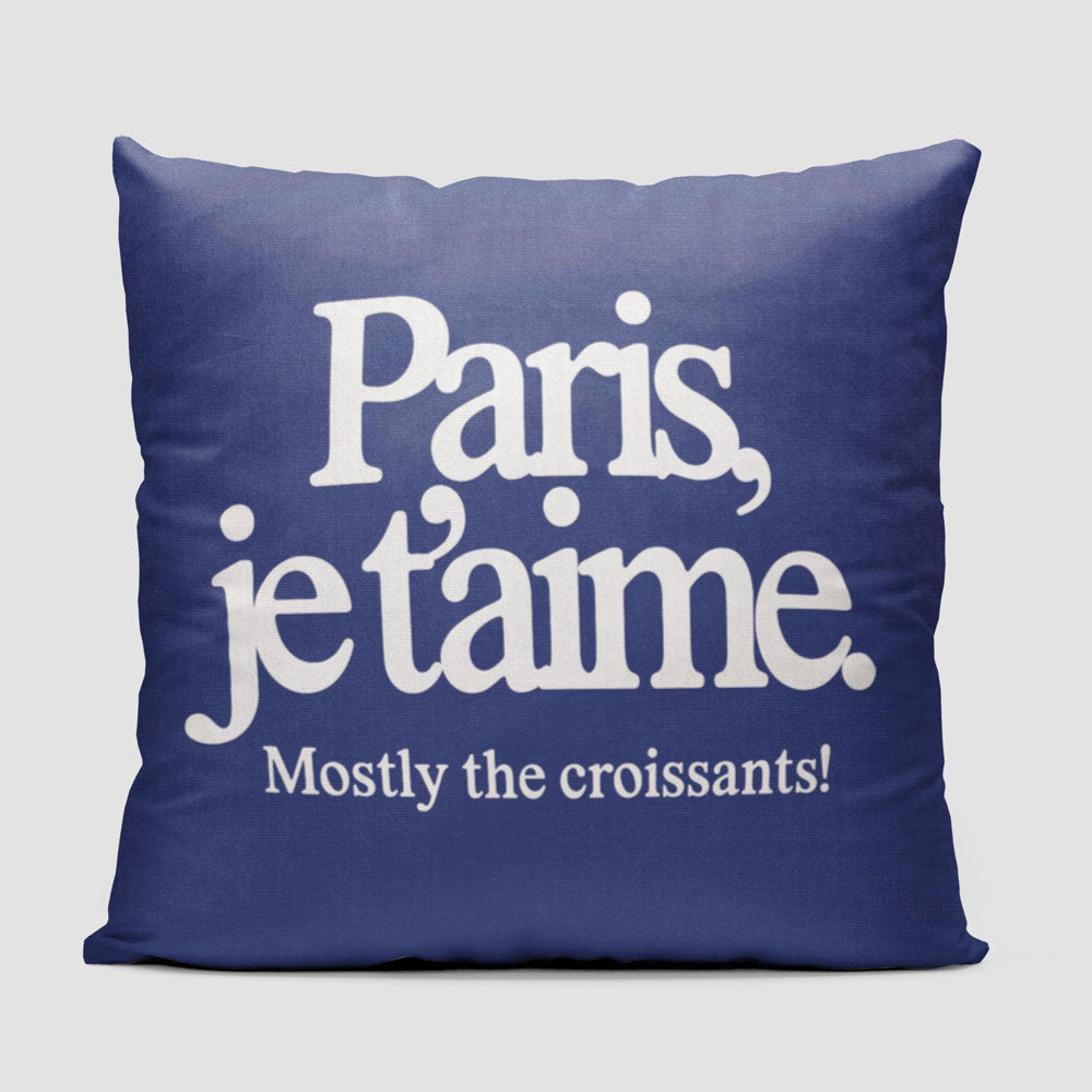 Paris je t'aime - Throw Pillow