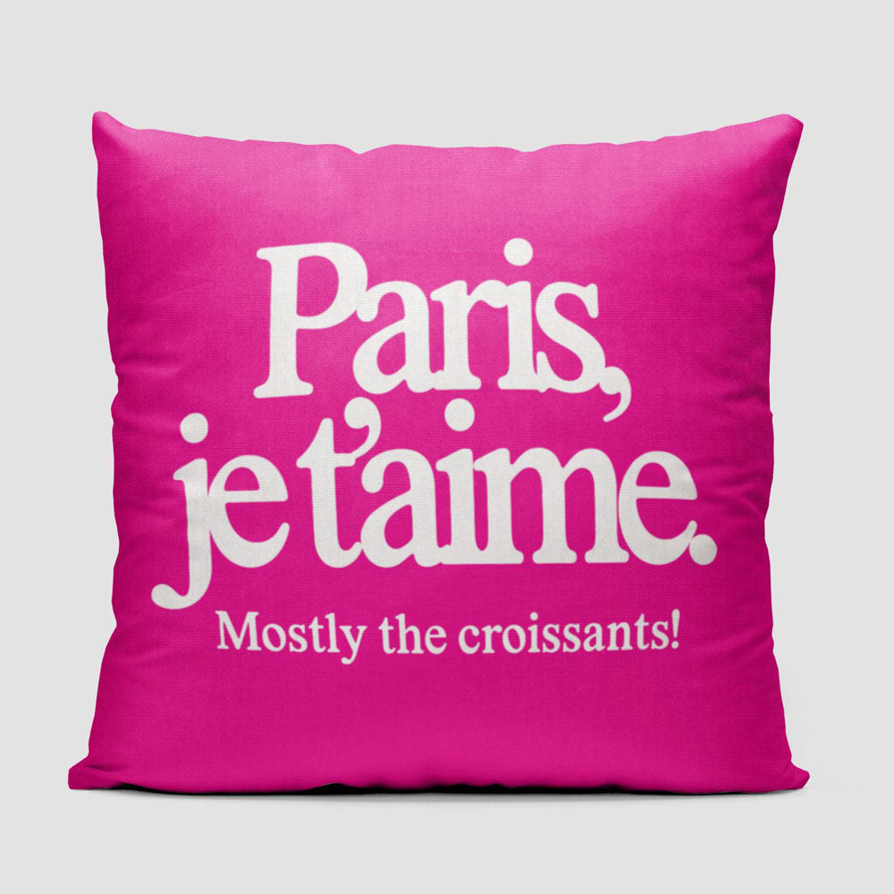 Paris je t'aime - Throw Pillow
