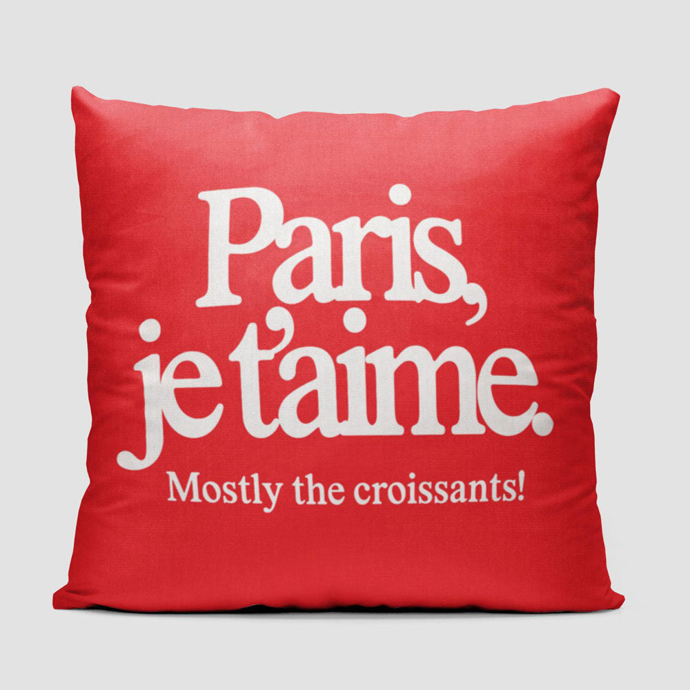 Paris je t'aime - Throw Pillow