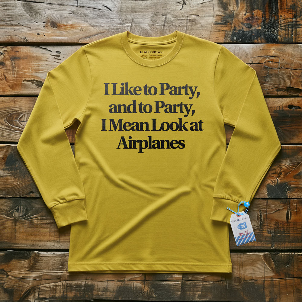 Like Party Airplanes - Long Sleeve T-Shirt