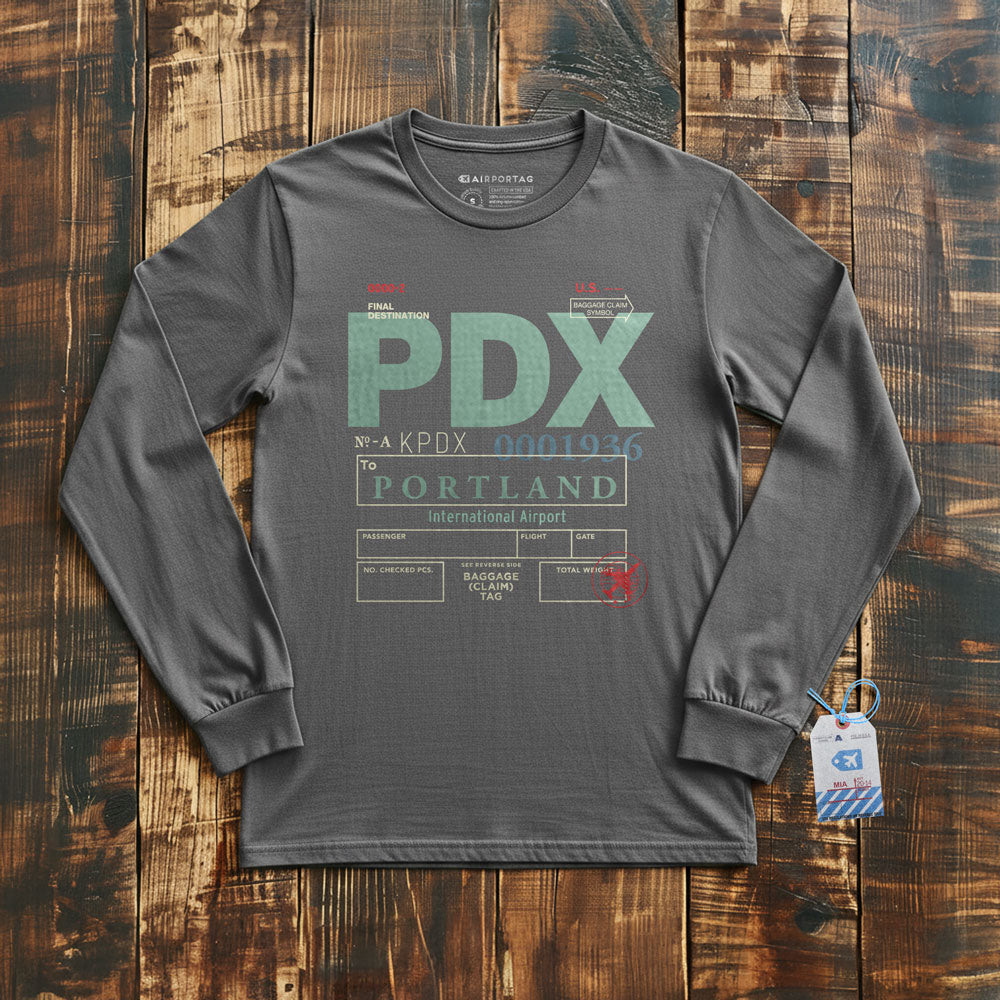 PDX Code - Long Sleeve T-Shirt