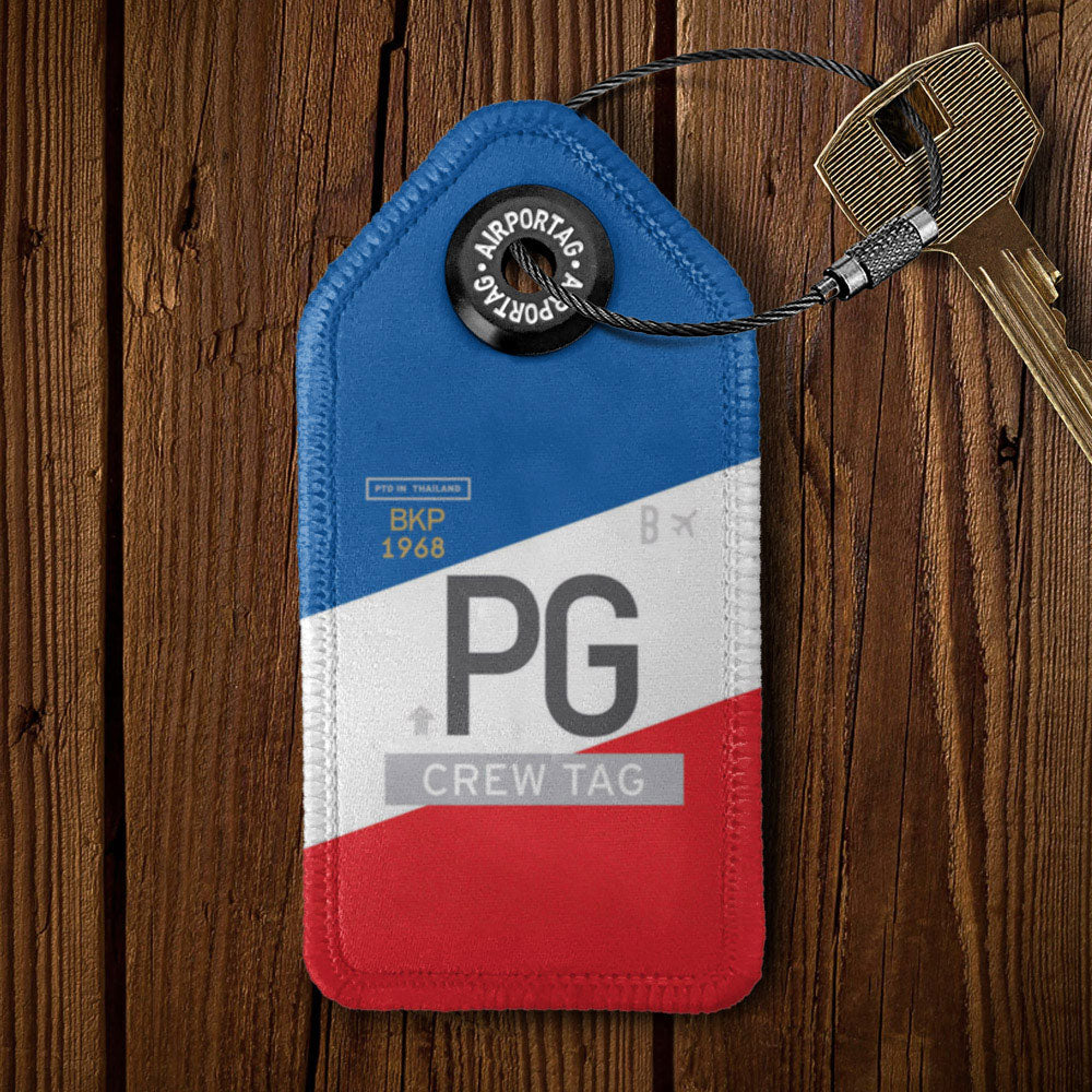 PG - レザーキーホルダー