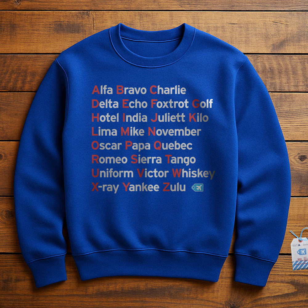 NATO Phonetic Alphabet - Sweatshirt