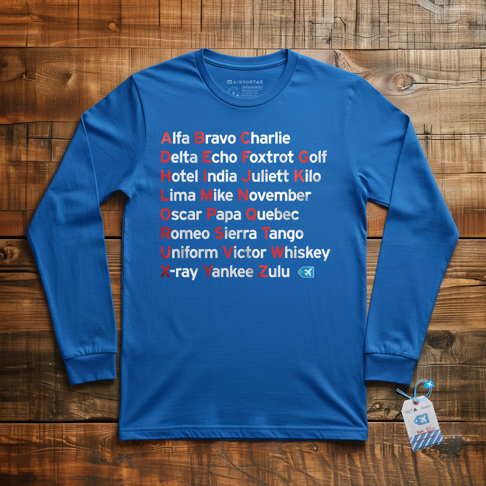 NATO Phonetic Alphabet - Long Sleeve T-Shirt