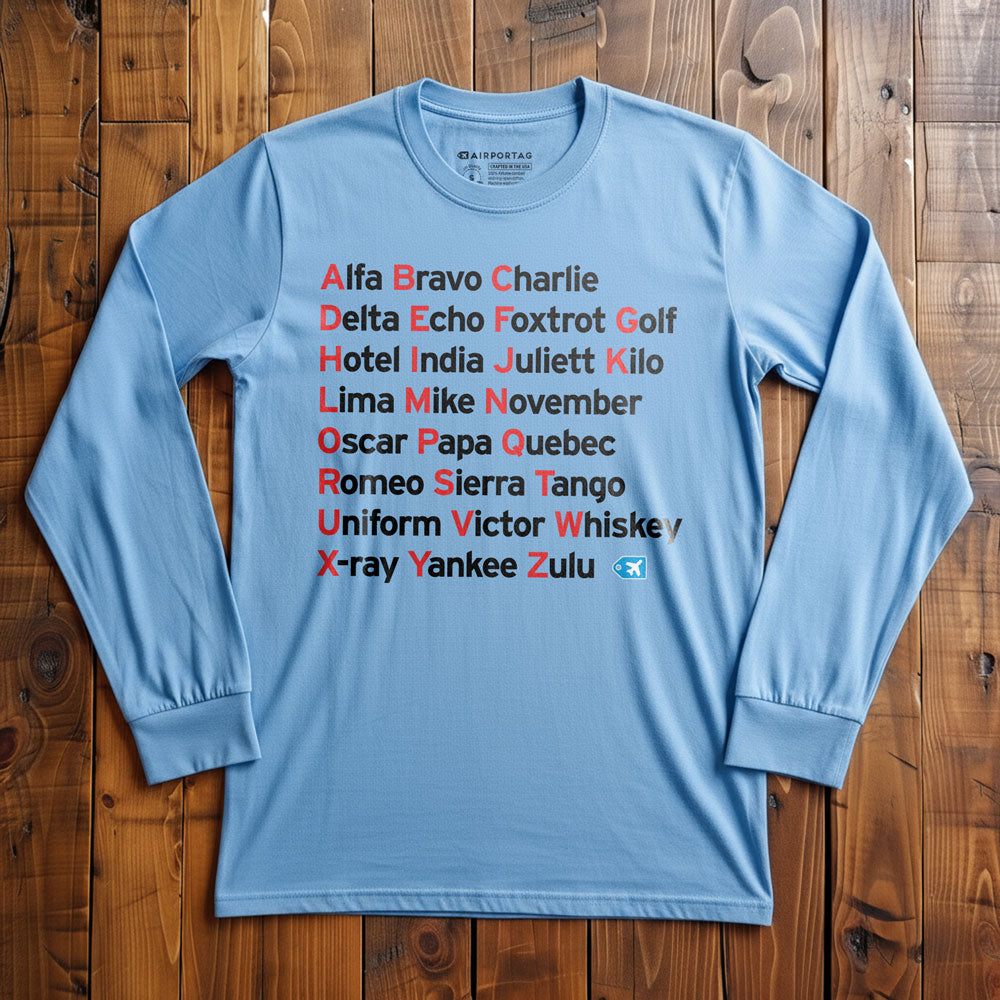 NATO Phonetic Alphabet - Long Sleeve T-Shirt