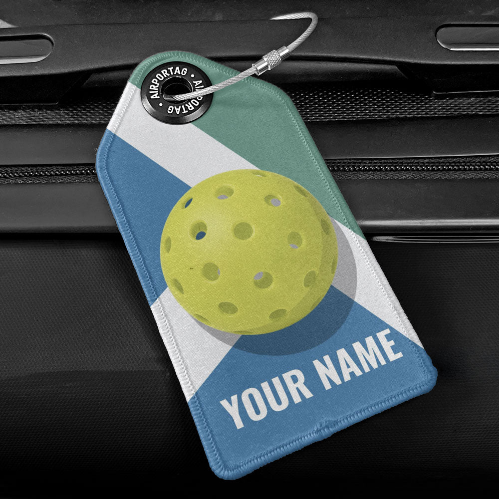 Pickleball Ball - Luggage Tag