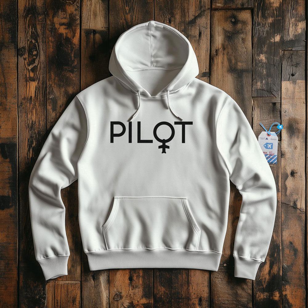 Pilot Woman - Pullover Hoodie
