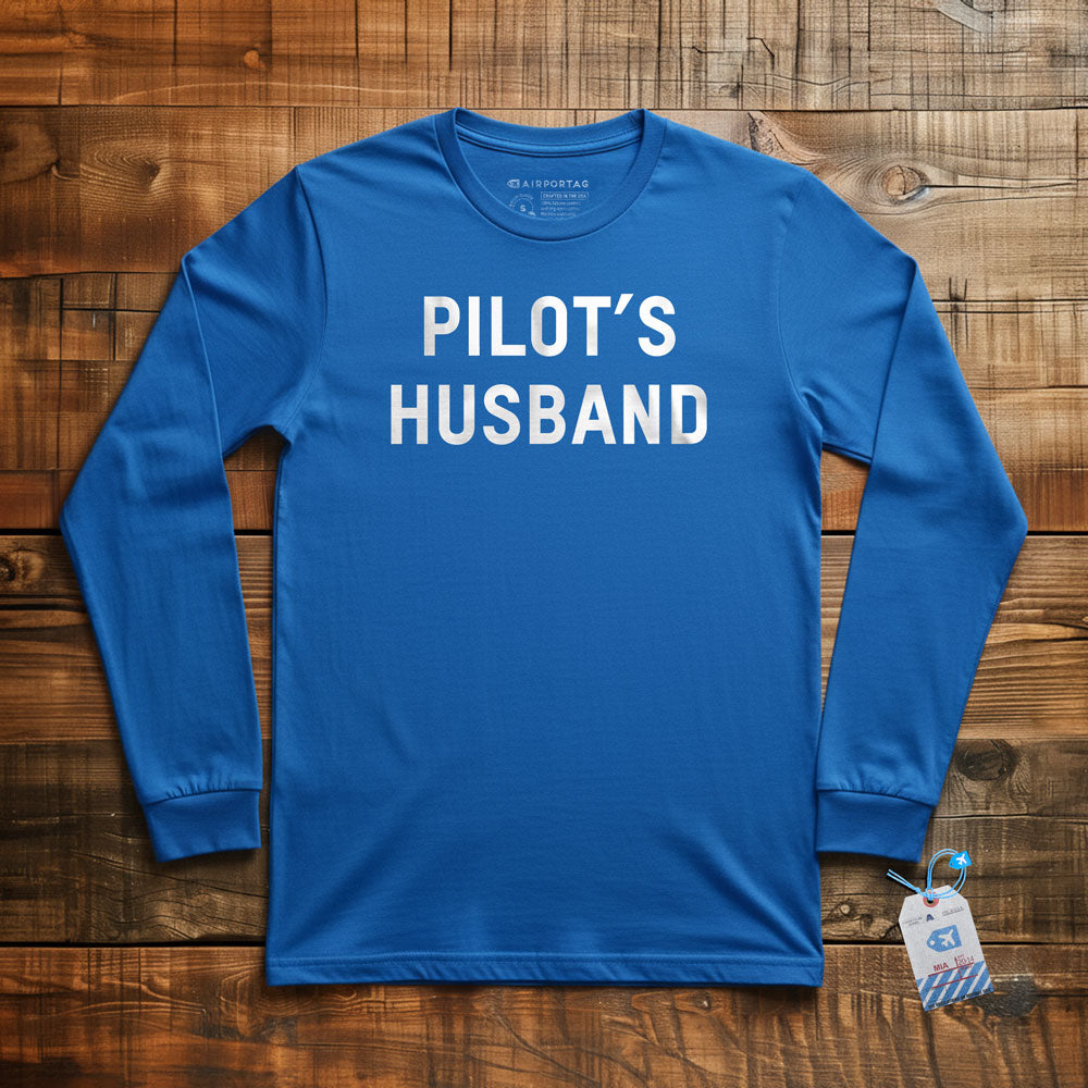 Pilot's Husbands - Long Sleeve T-Shirt