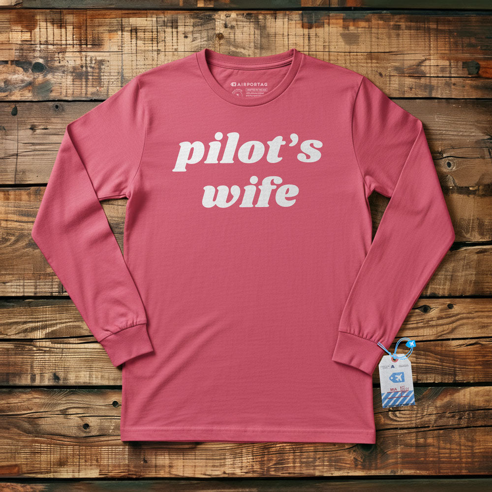 Pilot's Wife - Long Sleeve T-Shirt