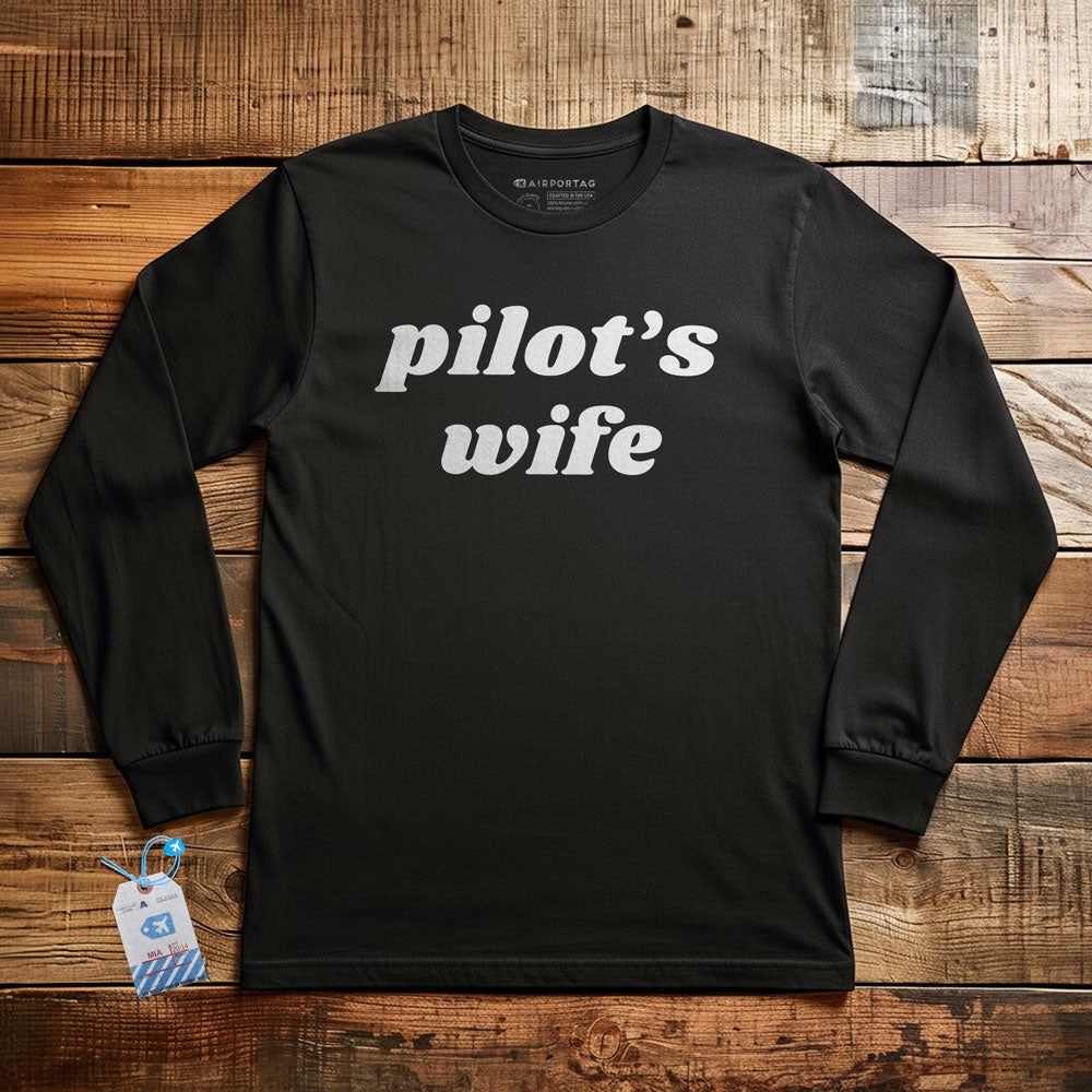 Pilot's Wife - Long Sleeve T-Shirt