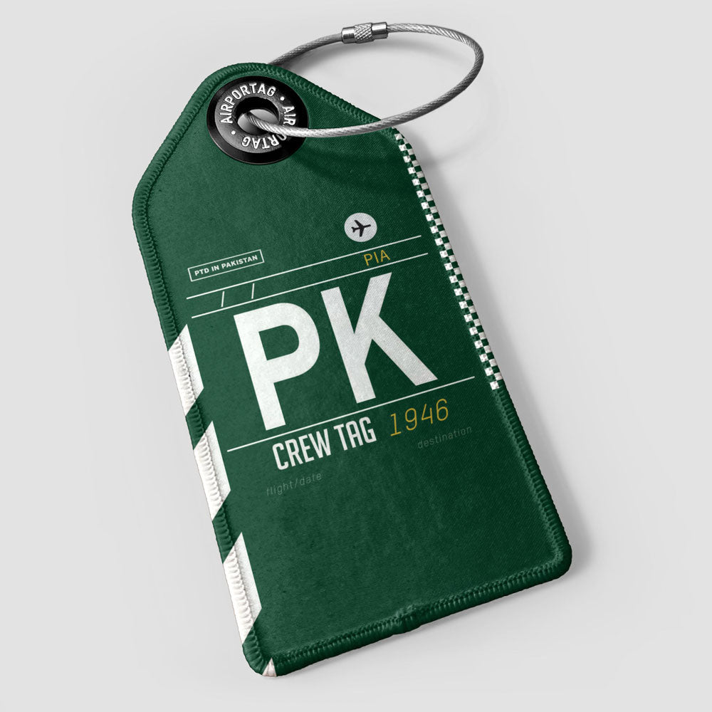 PK - Étiquette de bagage