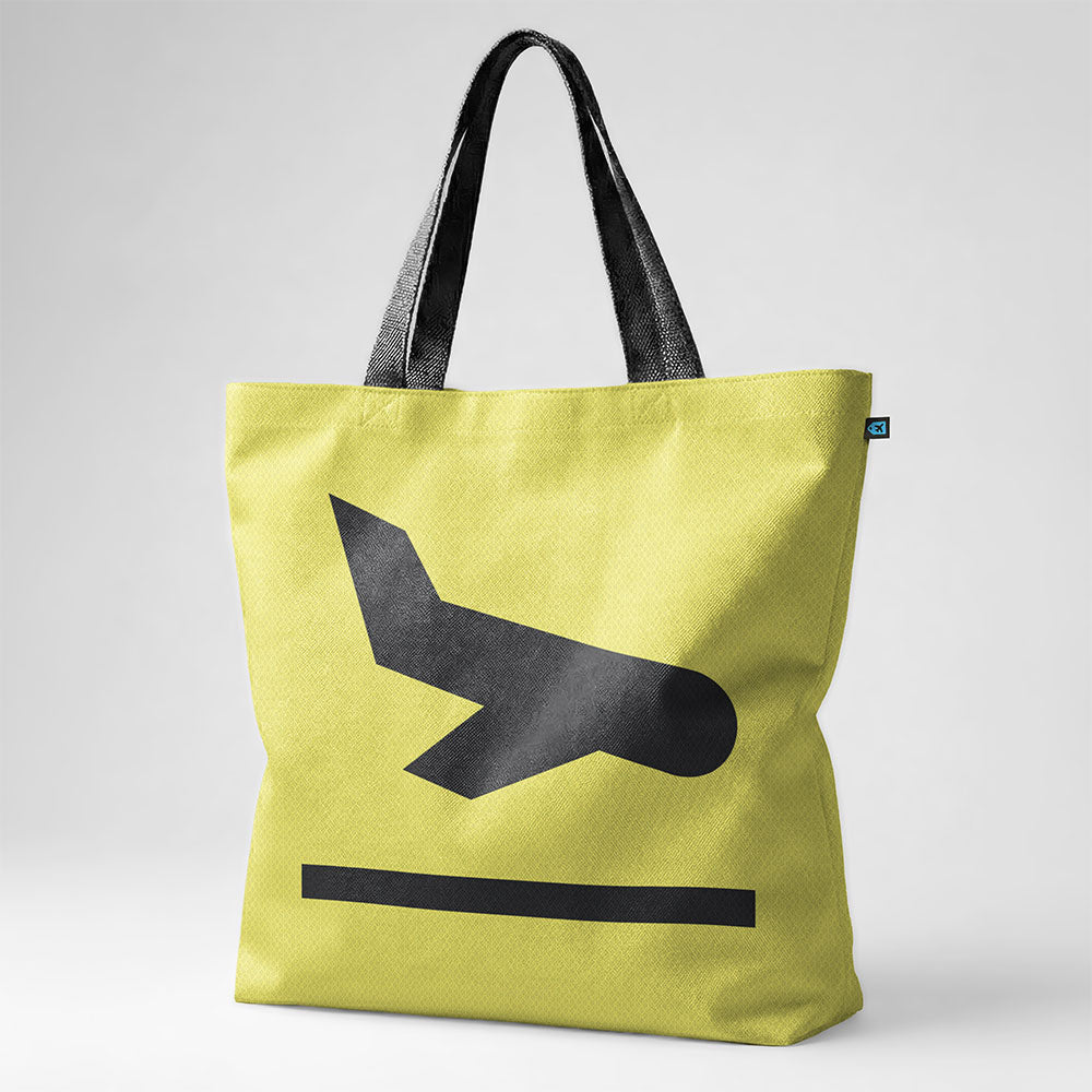 Arrivée en avion - Sac fourre-tout