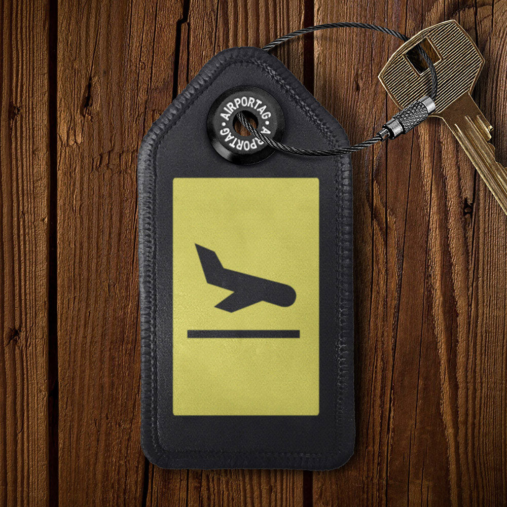 Plane Arrival - Keychain
