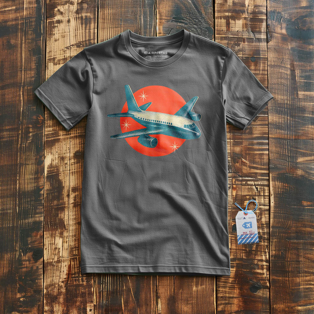 Plane Retro Spark - T-Shirt