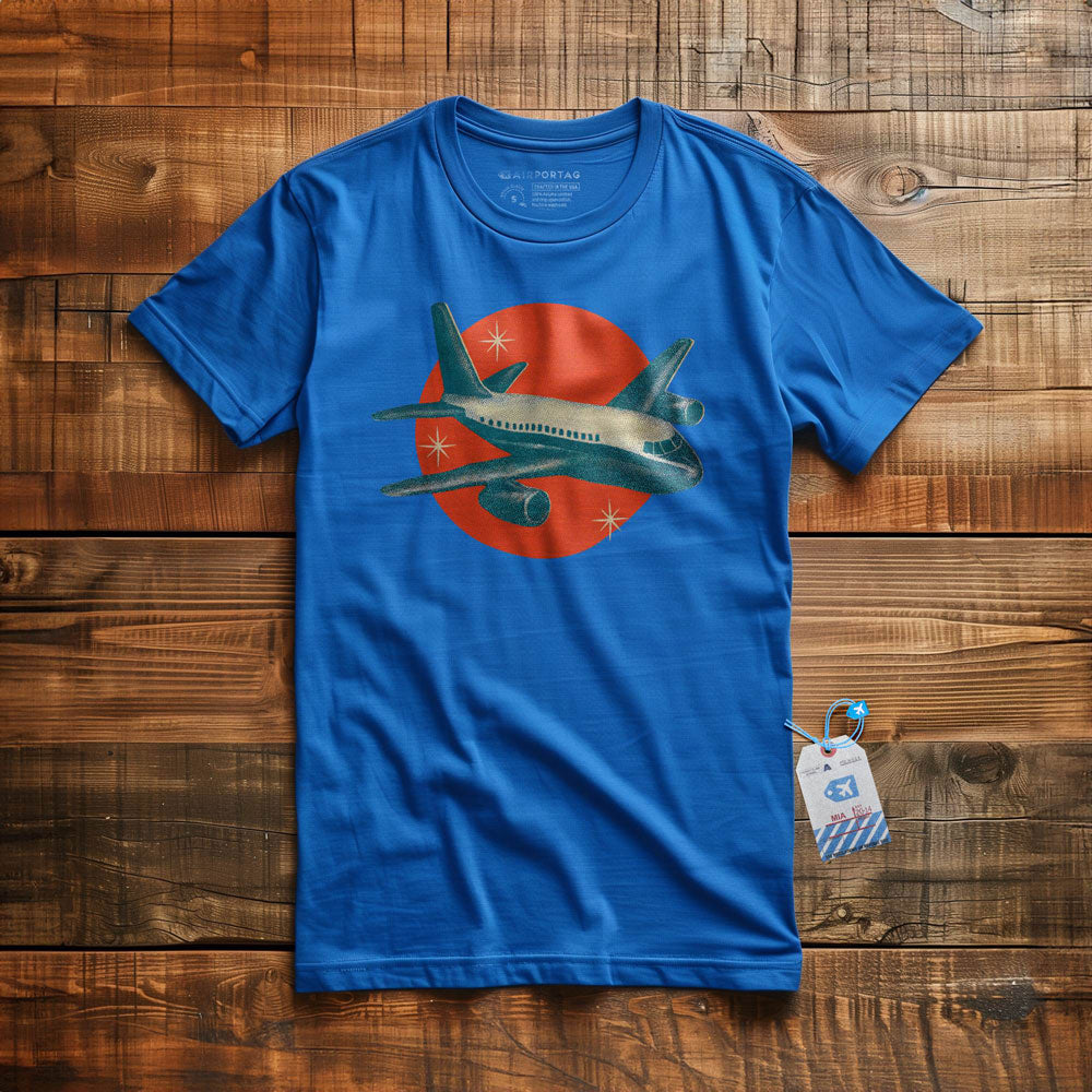 Plane Retro Spark - T-Shirt