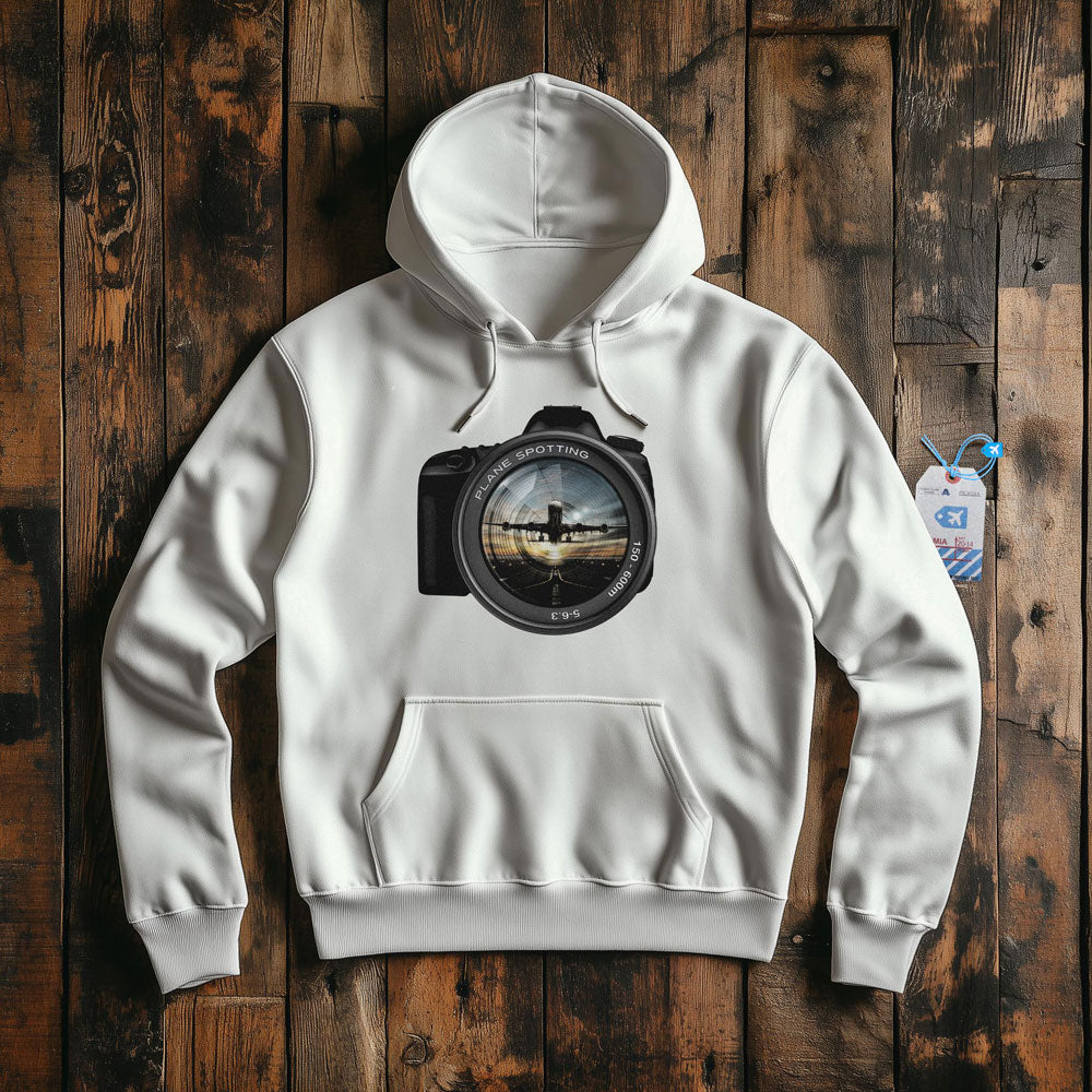 Plane Spotting Lens - Pullover Hoodie