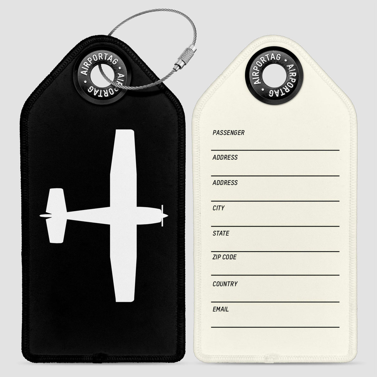 Custom Airplane Tail Number - Luggage Tag
