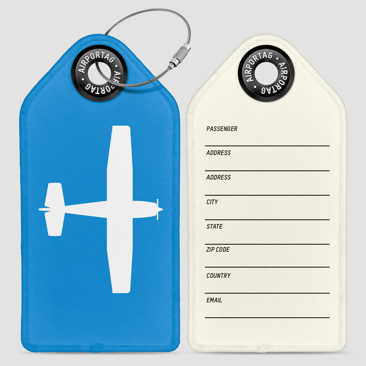 Custom Airplane Tail Number - Luggage Tag